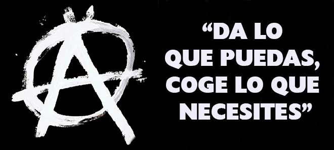 da lo que puedas, coge lo que necesites